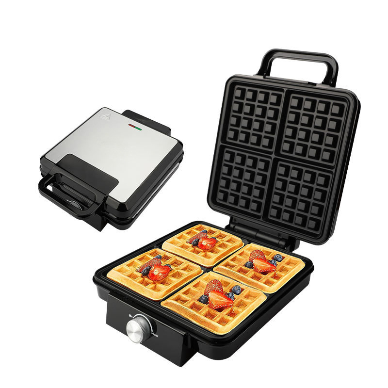 Waffle Iron Belgian - Reemix 4 Dilimli Belçika Mini Waffle