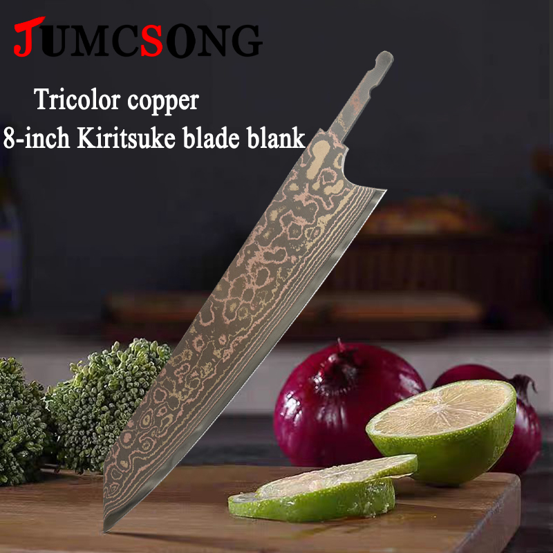 Kitchen Appliances Store - JUMCSONG Üç Renkli Bakır Kiritsuke Bıçak