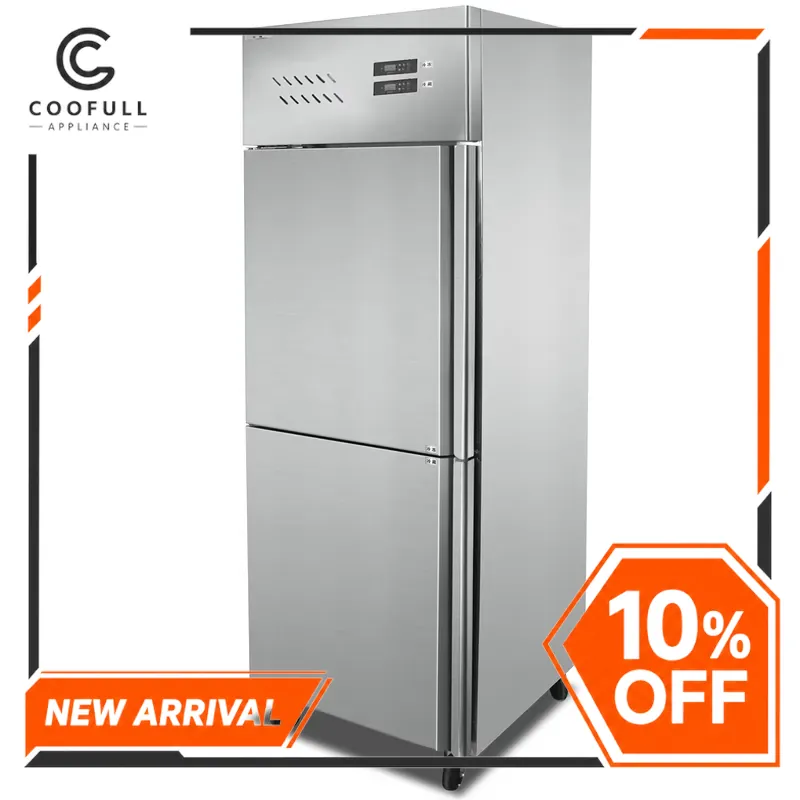 Kitchen Appliances Direct - 2024 Paslanmaz Çelik İki Kapılı Buzdolabı