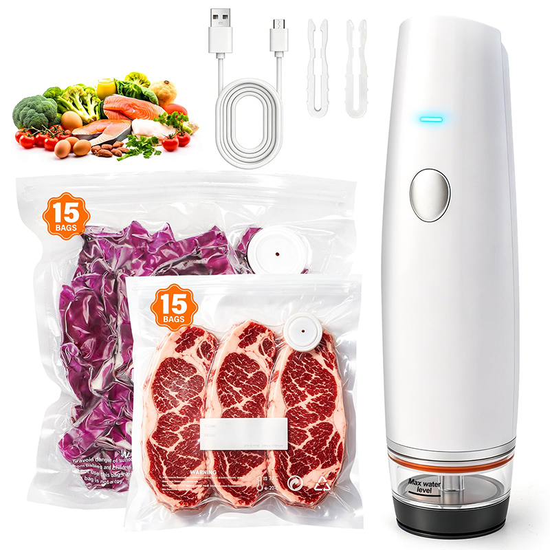 Sous Vide Immersion - Şarj Edilebilir El Tipi Vakum Makinesi