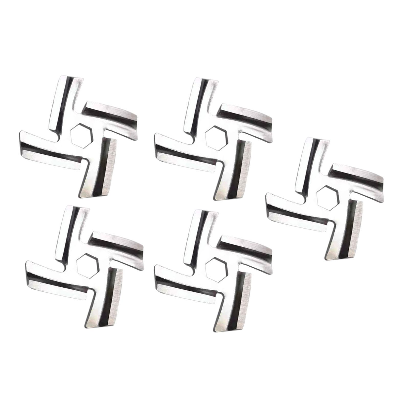 Meat Grinder Attachment - 5x Yedek Kıyma Bıçağı 8.3mm Stand