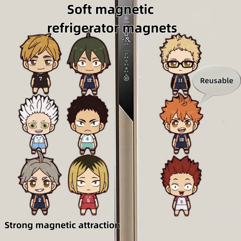 Kitchen Appliances Store - Çok Satan Haikyuu!! Yaratıcı Manyetik Buzdolabı