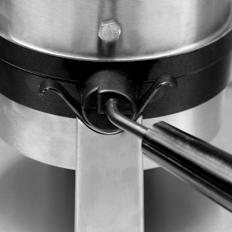 Waffle Iron Belgian - HF-8 Çift Döner Belçika Waffle Makinesi,