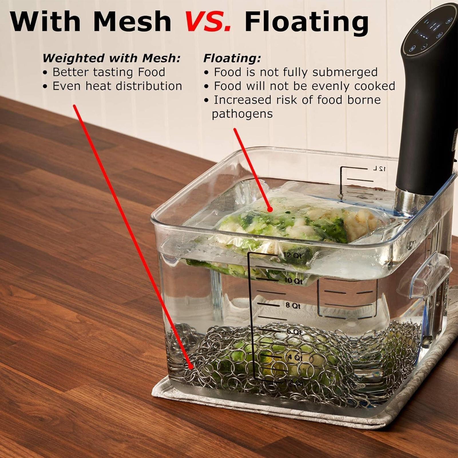 Sous Vide Platin Ağırlığı Gıda - Sous Vide Immersion incelemesi ve fiyatı
