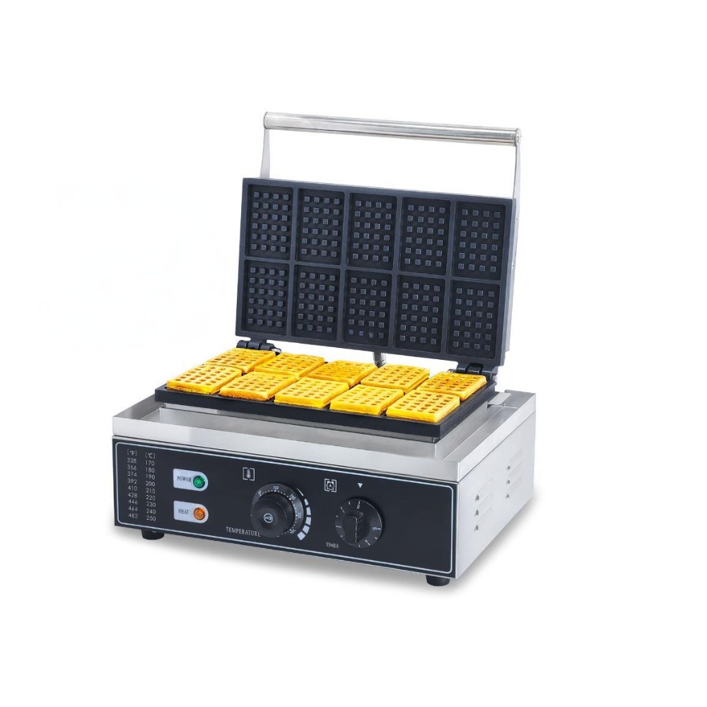 220V Ticari Paslanmaz Çelik Ya - Waffle Iron Belgian incelemesi ve fiyatı