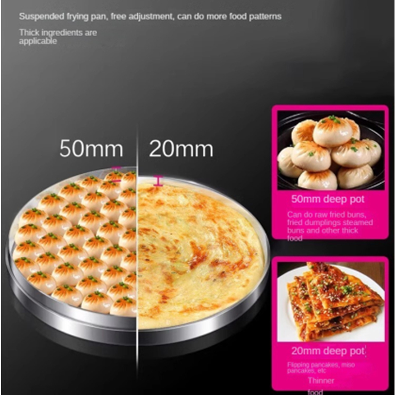 Ayarlanabilir gözleme makinesi - Electric Griddle Pancake incelemesi ve fiyatı