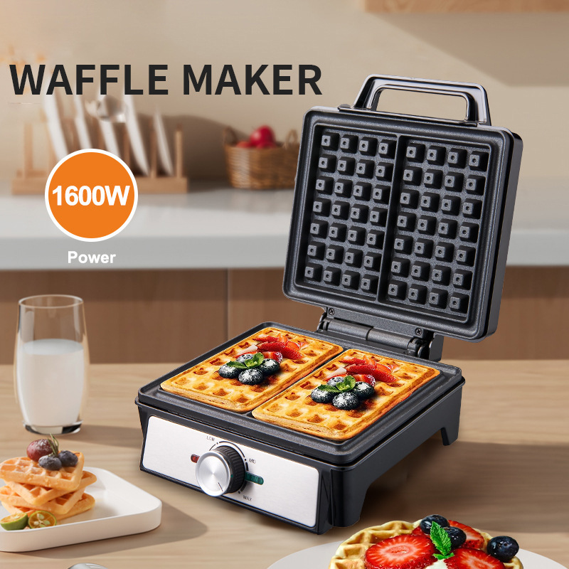 Waffle Makinesi 2 Dilim Ayarla - Waffle Iron Belgian incelemesi ve fiyatı