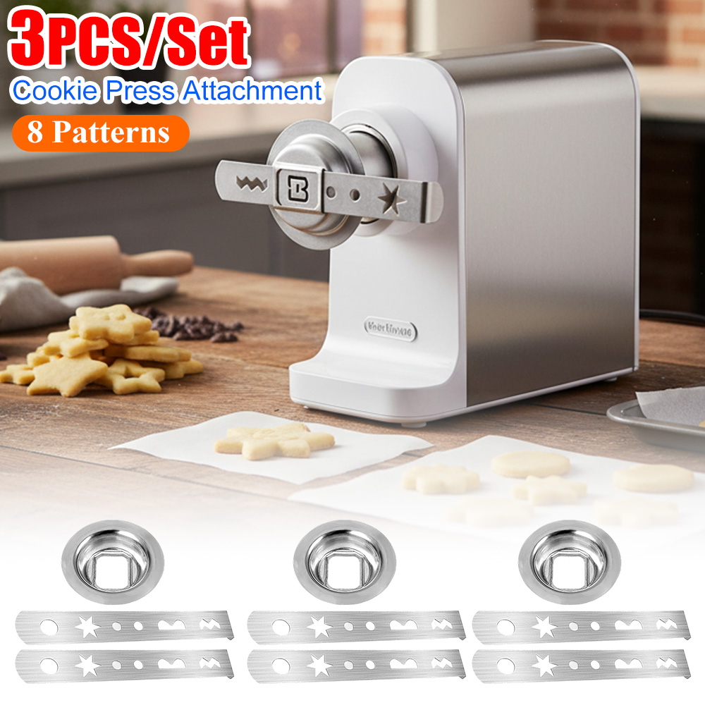2 Adet Bisküvi Aparatı 8 Desen - Meat Grinder Attachment incelemesi ve fiyatı