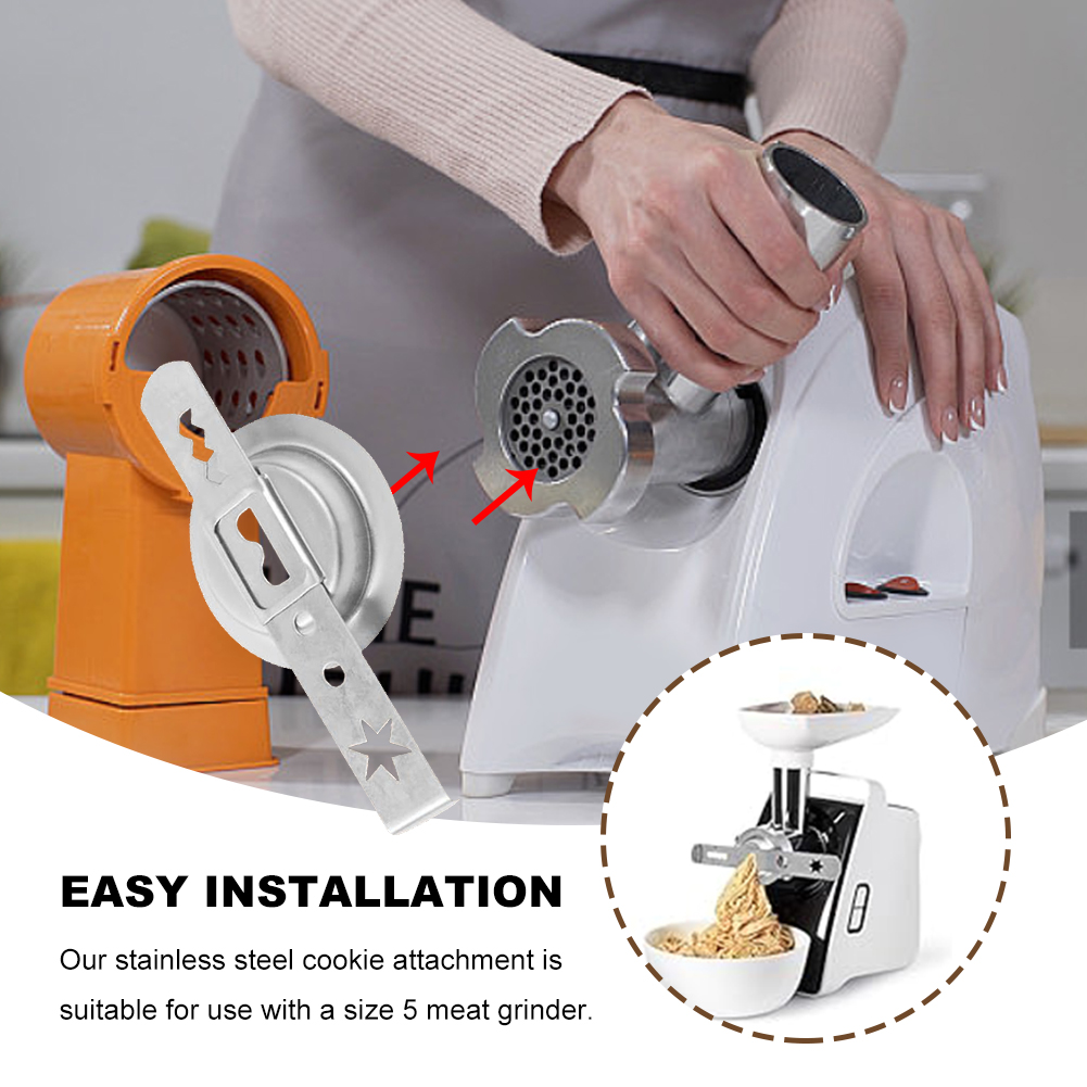 2 Adet Bisküvi Aparatı 8 Desen - Meat Grinder Attachment incelemesi ve fiyatı